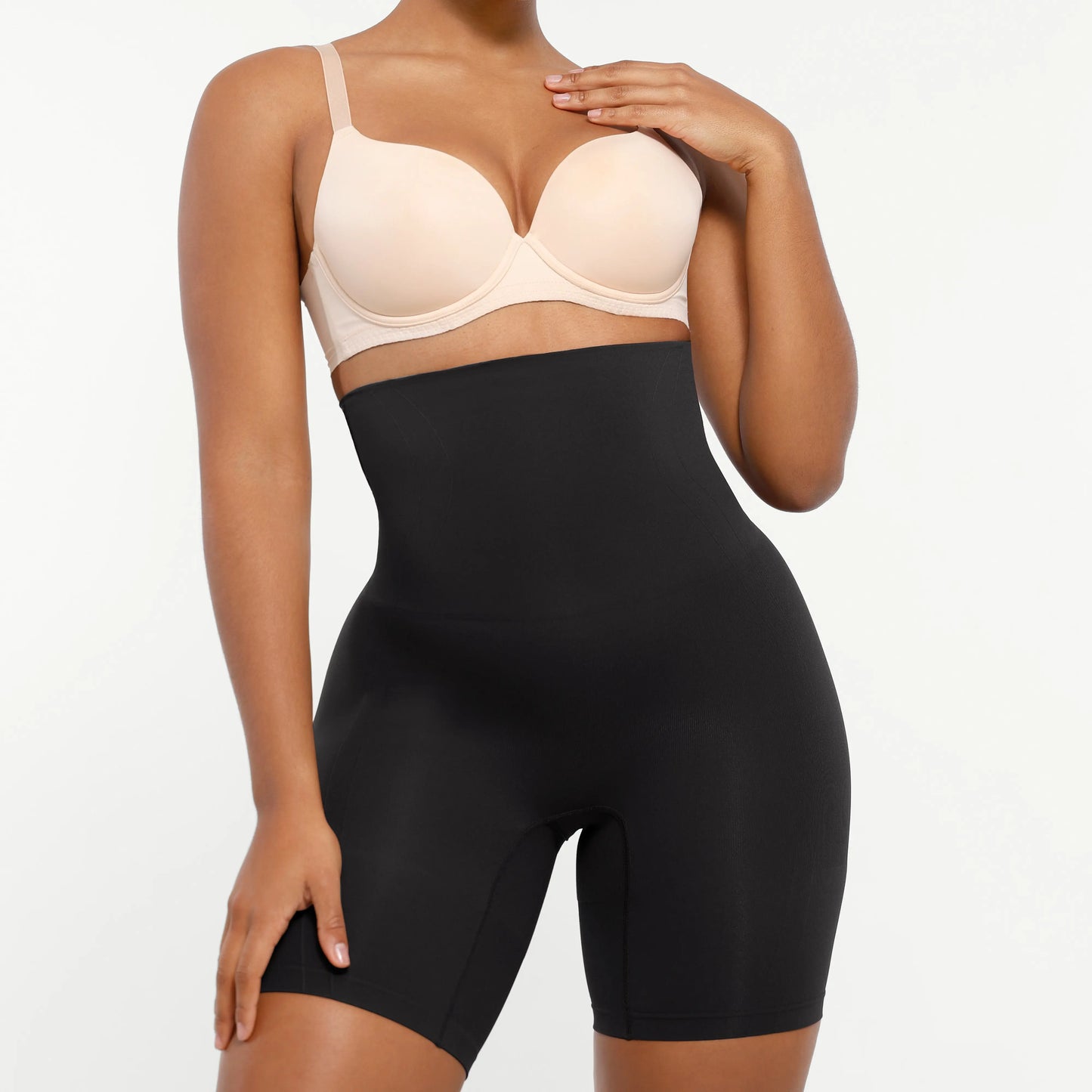 High-Waisted Sculpting Shorts